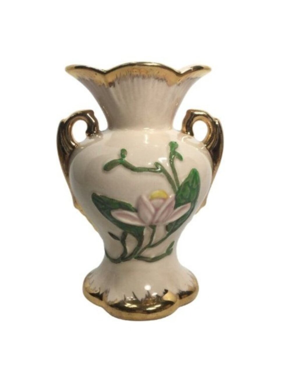Vintage Hull Art Urn Style Vase Magnolia Collection 1940s American Art Pottery